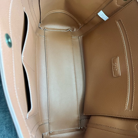 NWOT Frye and Co. tote purse Caramel - Picture 6 of 6